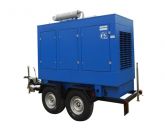 ССМ ЭД-60-Т400-2РКМ2 (Marelli) в шумозащитном кожухе на шасси с АВР