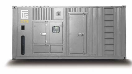 Дизельный генератор CTG 1000B в кожухе с АВР