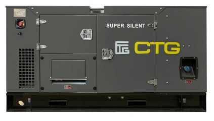 Дизельный генератор CTG 1000YU в кожухе с АВР