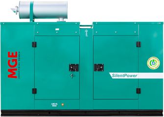 Дизельный генератор MGE P20CS в кожухе с АВР